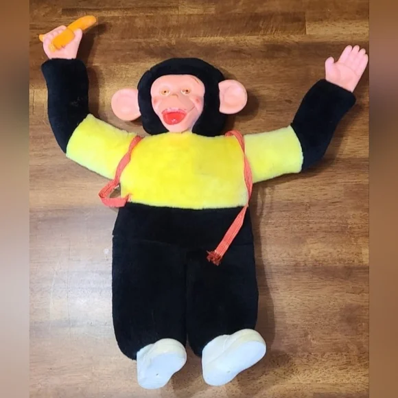 Vintage 50s Mr bim zippy rubber face monkey - Picture 2 of 9
